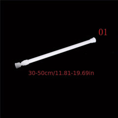 Adjustable Metal Curtain Rod for Bathroom and Shower