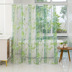Transparent Waterproof Shower Curtain 180x70in