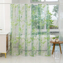 Transparent Waterproof Shower Curtain 180x70in