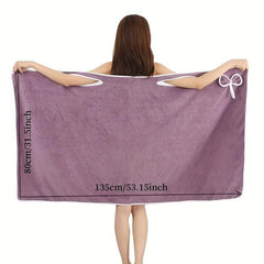 Womens Wearable Fast Drying Towel for Bathing Beach Spa