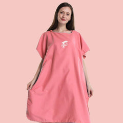 Quick Drying Hooded Bathrobe Towel with Large Cuff