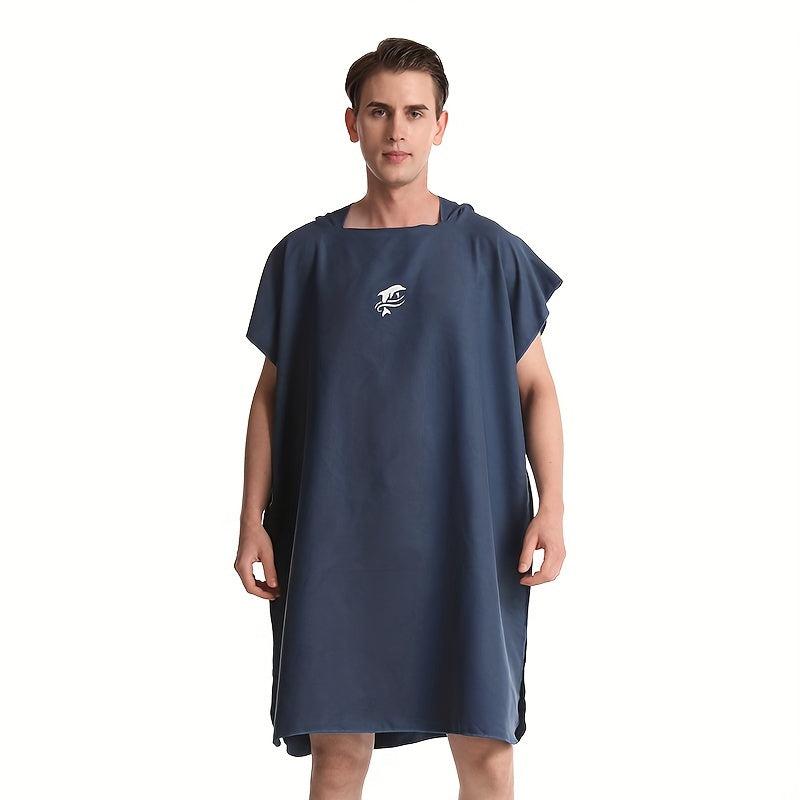 Quick Drying Hooded Bathrobe Towel with Large Cuff