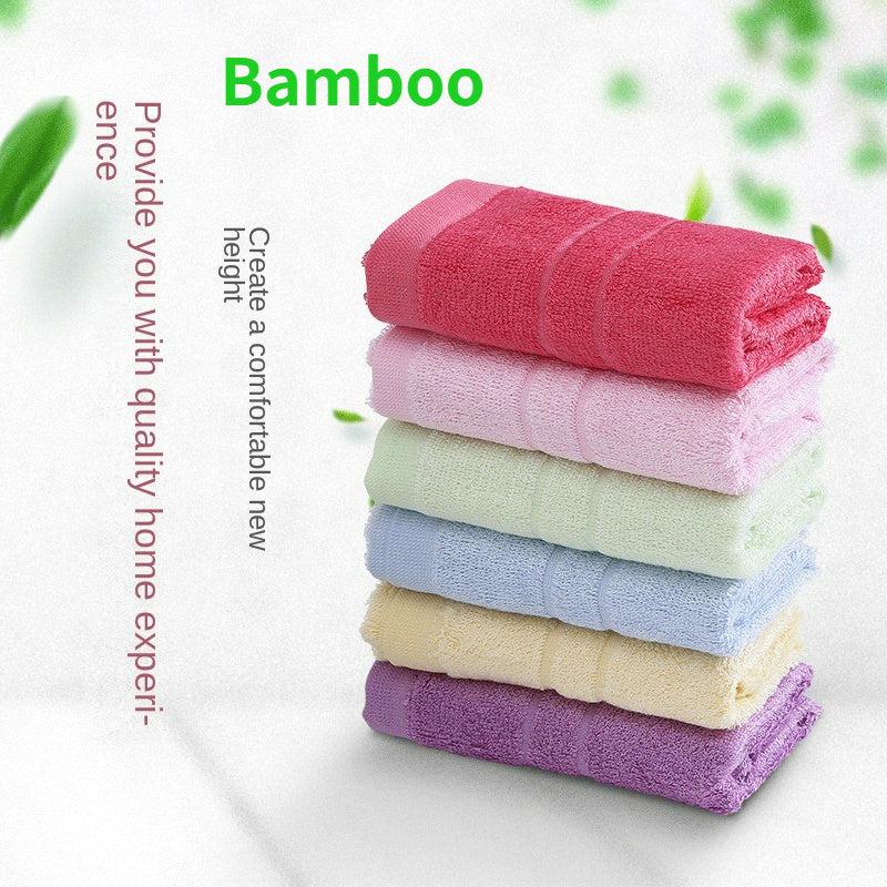 Bamboo Pulp Fiber Towel Soft Hand Towel Absorbent Towel for Home Bathroom