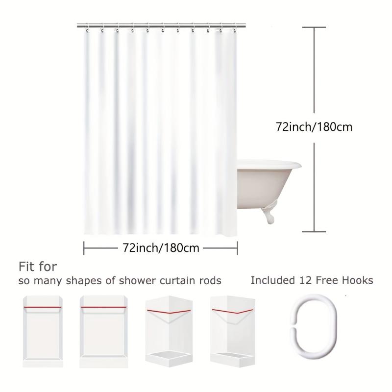 Stone Village Shower Curtain Landscape Shower Curtain