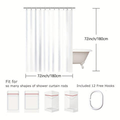 Stone Village Shower Curtain Landscape Shower Curtain