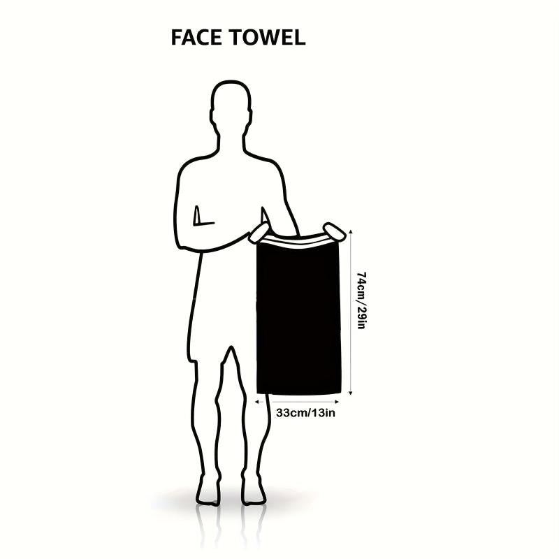 6pcs Plain Hand Towels Set Quick Drying Microfiber Coral Velvet Face Towel
