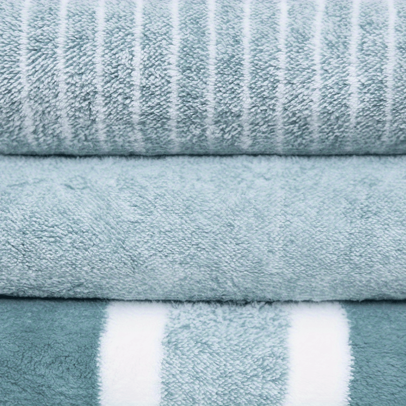 3pcs Coral Fleece Hand Towels Set Soft Absorbent Face Towel