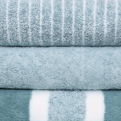 3pcs Coral Fleece Hand Towels Set Soft Absorbent Face Towel