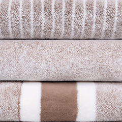 3pcs Coral Fleece Hand Towels Set Soft Absorbent Face Towel
