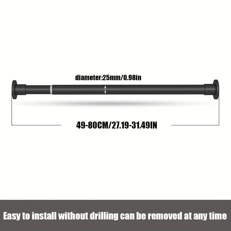 Stainless Steel Telescopic Rod for Installation and Drying