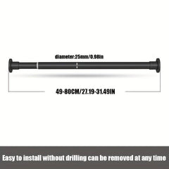 Stainless Steel Telescopic Rod for Installation and Drying