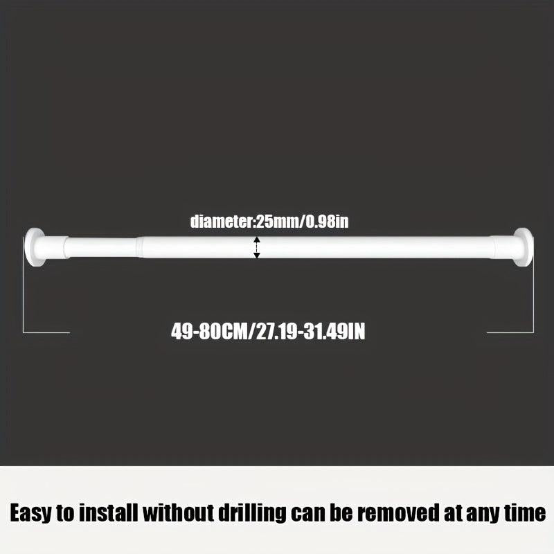 Stainless Steel Telescopic Rod for Installation and Drying