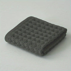Honeycomb Grid Face Towel Soft Absorbent Quick Drying Bathroom Kitchen Travel