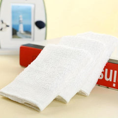 8pcs Cotton Wash Cloth 11.81 X 11.81 Inch Soft Handerchief Ultra Absorbent