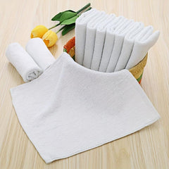 8pcs Cotton Wash Cloth 11.81 X 11.81 Inch Soft Handerchief Ultra Absorbent