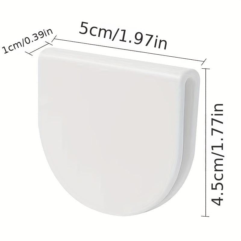 4pcs Shower Curtain Fixing Clip Door Curtain Windproof Clip