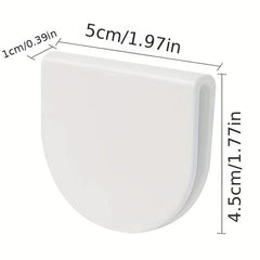 4pcs Shower Curtain Fixing Clip Door Curtain Windproof Clip