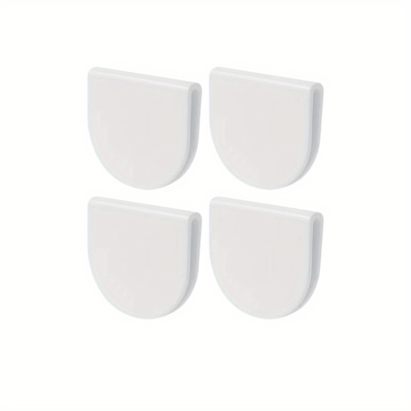 4pcs Shower Curtain Fixing Clip Door Curtain Windproof Clip