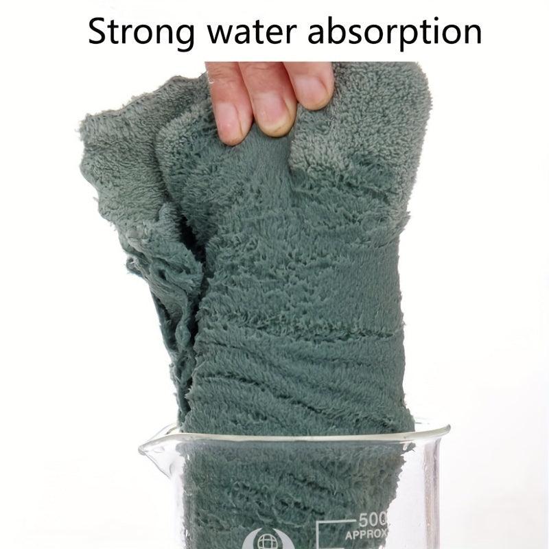 Coral Fleece Hand Towel Absorbent Soft Cotton Face Wash Towel Hotel Bathroom