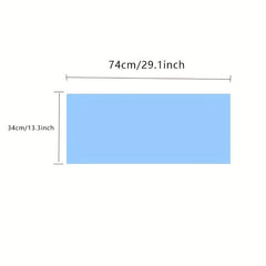 2pcs Cotton Hand Towel Thickened Absorbent Face Wash Towel 13.4x30in