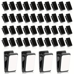 50pcs Wall Clips Self Adhesive Sticky Clips Photo Clips Plastic Sticky