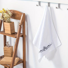3pcs Cotton Embroidery Towel Set Soft Hand Bath Absorbent Towels