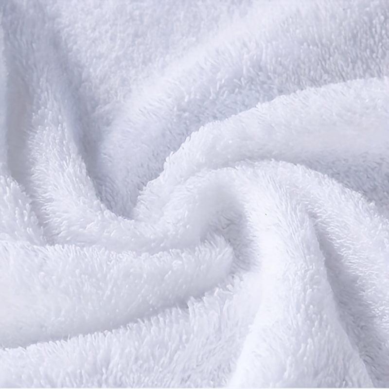 3pcs Cotton Embroidery Towel Set Soft Hand Bath Absorbent Towels