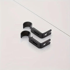 Adjustable Roman Rod Bracket with Telescopic Curtain Rod Bracket
