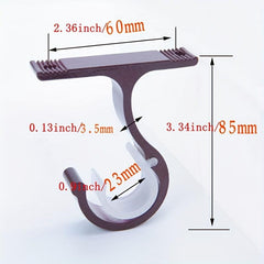 1pc Fixed Brackets for Curtain Rod - Drapery Rod Holder