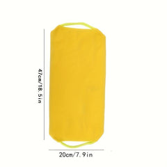 Exfoliating Back Scrubber with Handle, Long Shower Towel for Deep Cleaning