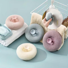 Multifunctional Bath Brush with Handle - Durable Massage Bath Ball