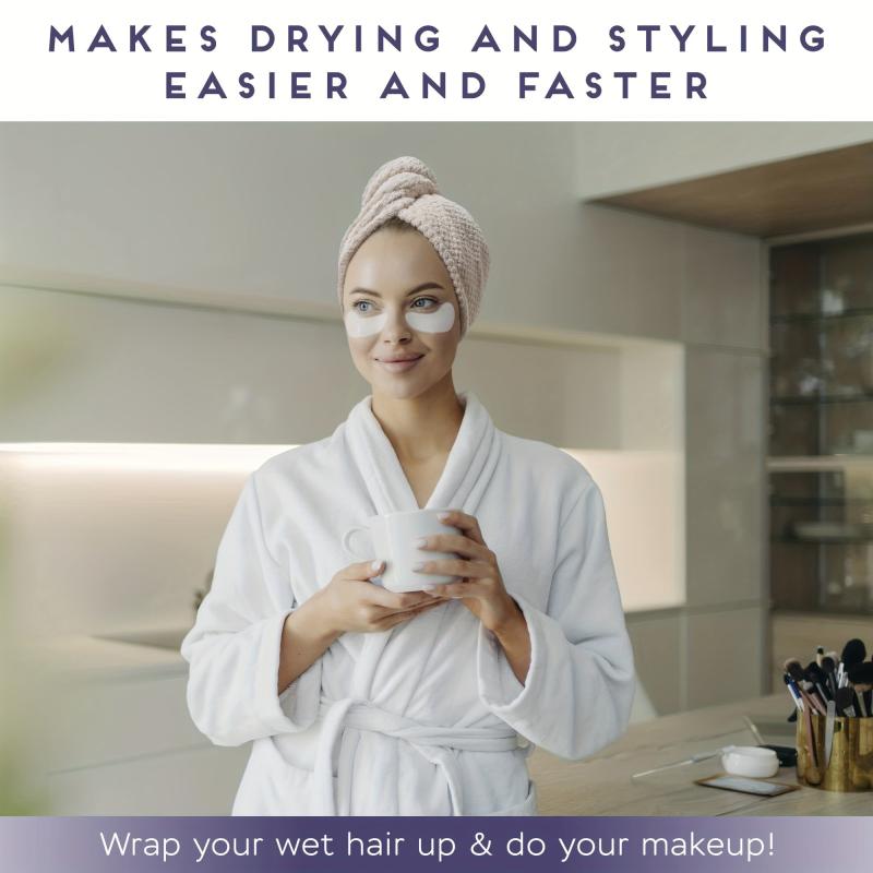 Hair Towel For Quick Drying Hair Turban