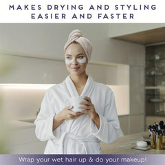 Hair Towel For Quick Drying Hair Turban