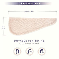 Hair Towel For Quick Drying Hair Turban