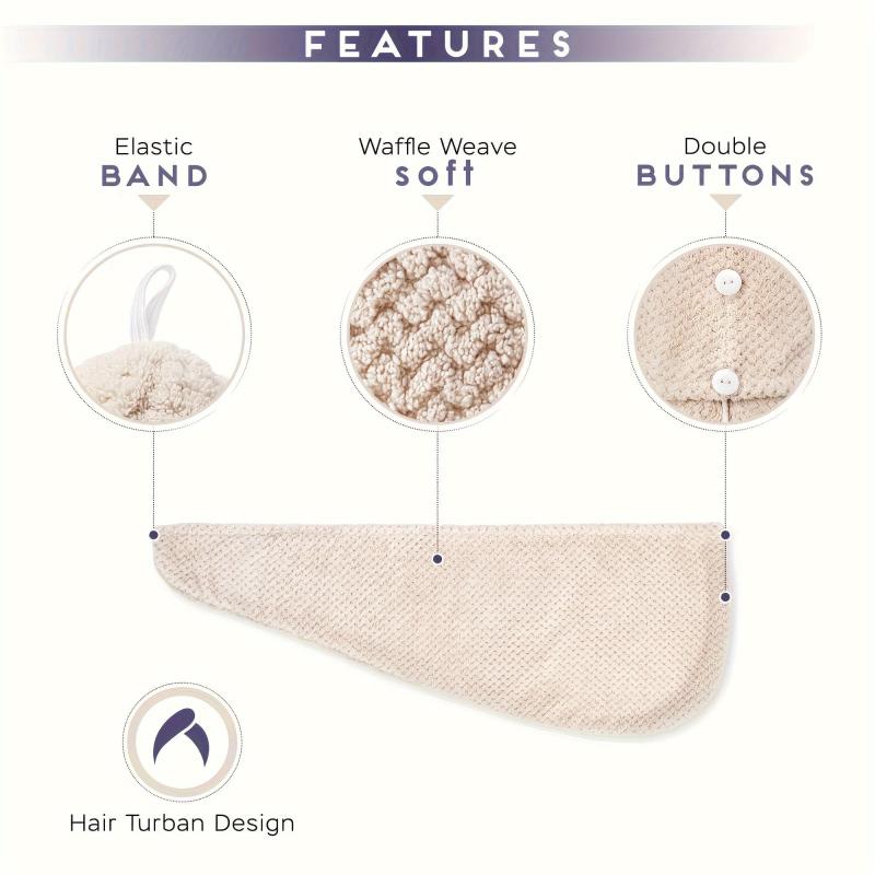 Hair Towel For Quick Drying Hair Turban