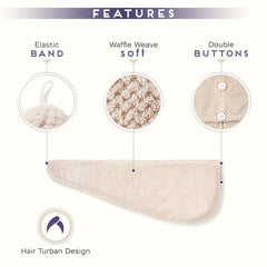 Hair Towel For Quick Drying Hair Turban