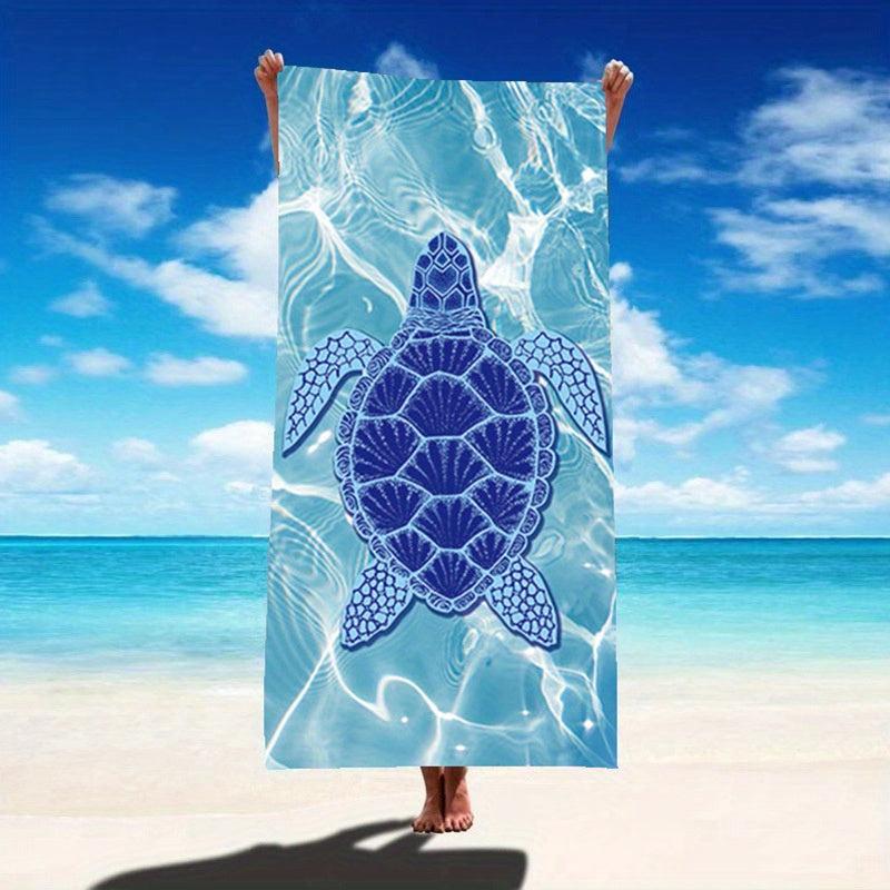 Large Quick Drying Microfiber Beach Towel, Sand Free, Ultra Light