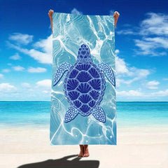 Large Quick Drying Microfiber Beach Towel, Sand Free, Ultra Light