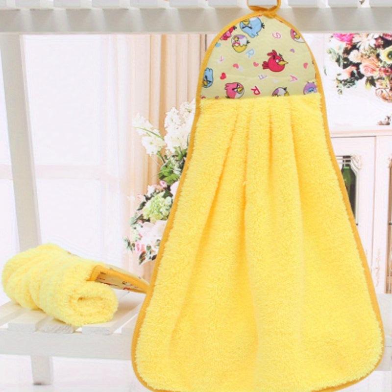 Coral Velvet Hand Towels 9.84 x 16.93 Inches