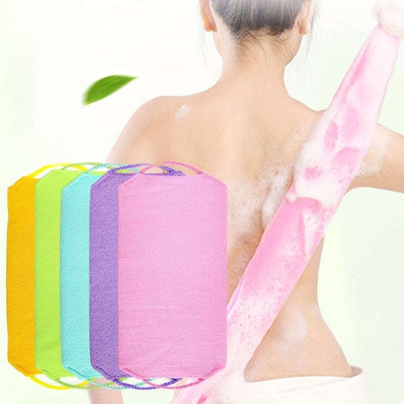 2pcs Exfoliating Bath Cloth Body Scrubber Towel for Shower Unisex Back Rubbing