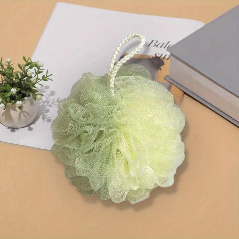 1pc Foaming Bath Ball Loofah Sponge Deep Cleaning Rose Shower Loofah