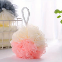 1pc Foaming Bath Ball Loofah Sponge Deep Cleaning Rose Shower Loofah