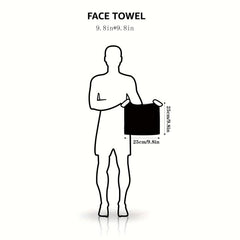 Soft Cotton Washcloths Bulk - Essential Face Towels - Set of 24