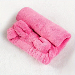 Soft Hair Drying Cap Microfiber Towel Quick drying Shower Cap