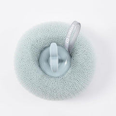 Round Bath Ball With Handle for Exfoliating Scrub