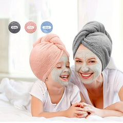 Microfiber Hair Towel Wrap for Quick Dry Hair Turban 28 Inch Bathroom Accessory
