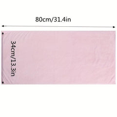Embroidered Hand Towel Coral Fleece Quick Drying Soft Absorbent Towel