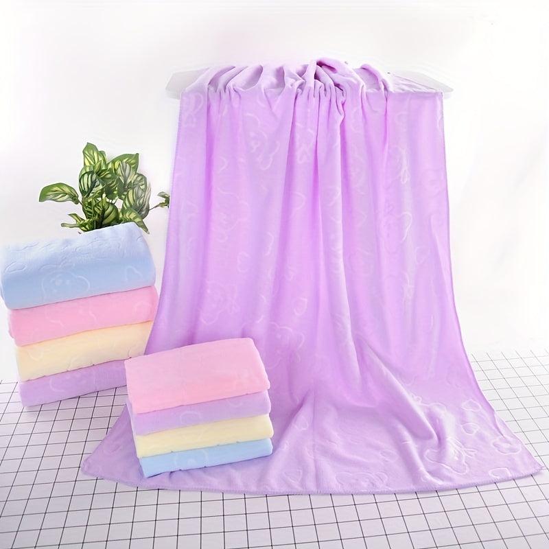 Bear Soft Absorbent Bath Towel - Beach Towel