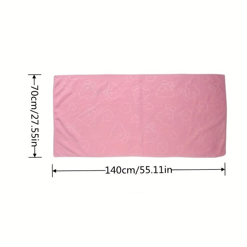 Bear Soft Absorbent Bath Towel - Beach Towel