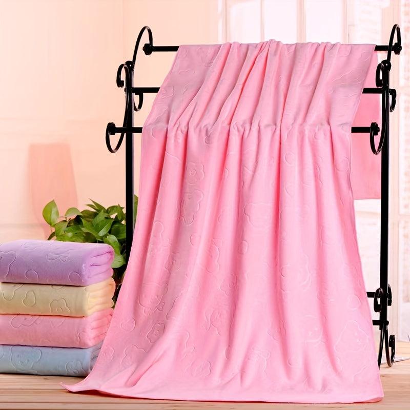 Bear Soft Absorbent Bath Towel - Beach Towel